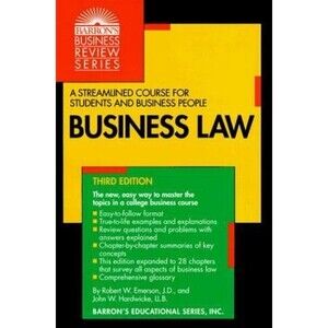 Business Law (Barron's Business Review Series)